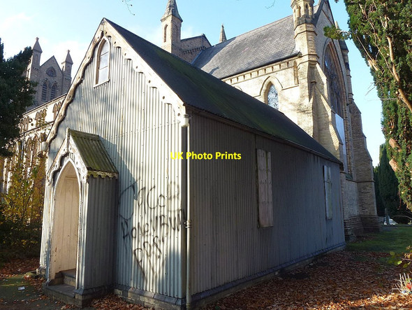 Photo 6"x4" St David's churchyard, Newtown Newtown\/Y Drenewydd c2018 P1