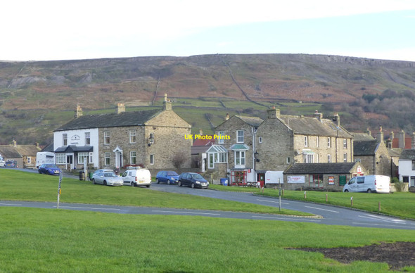 Photo 6"x4" Reeth village green Reeth\/SE0399 c2018