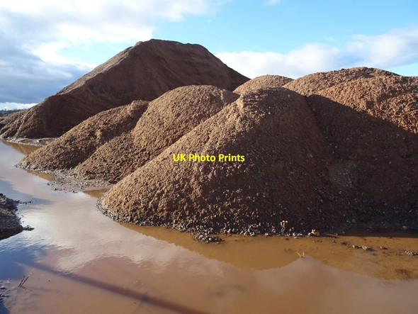 Photo 6"x4" Gravel workings Church End\/SO8341 c2018