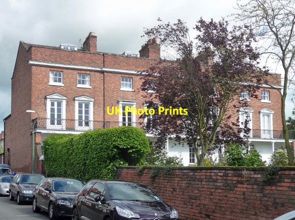 Photo 6"x4" Whitehall Terrace, Whitehall Street, Shrewsbury Shrewsbury c2014