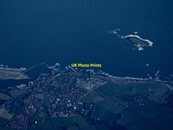 Photo 6"x4" Amble from the air Amble c2018