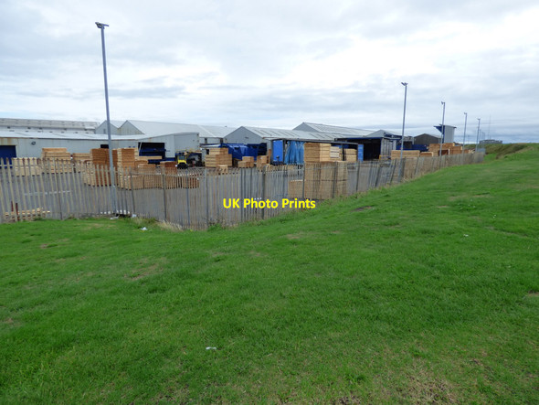 Photo 6"x4" Timber processing factory Troon\/NS3230 c2018