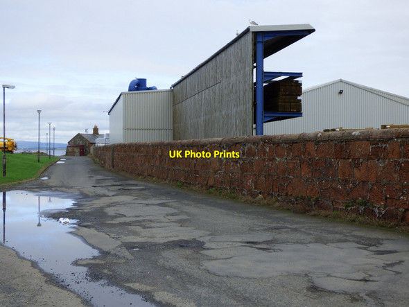 Photo 6"x4" Timber processing factory Troon\/NS3230 c2018 P1