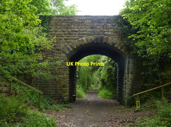 Photo 6"x4" Downdale Road crossing the Cinder Track Crowdon c2018