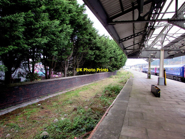 Photo 6"x4" Disused platform on the west side of Swansea station Swansea\/Abertawe c2018