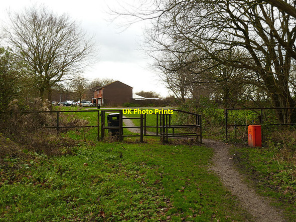 Photo 6"x4" End of the Audley Line  Halmer End c2018