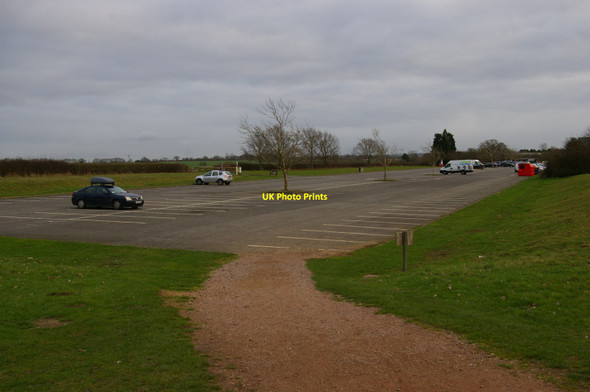 Photo 6"x4" Visitor centre car park, Grafham Water Grafham\/TL1669 c2019