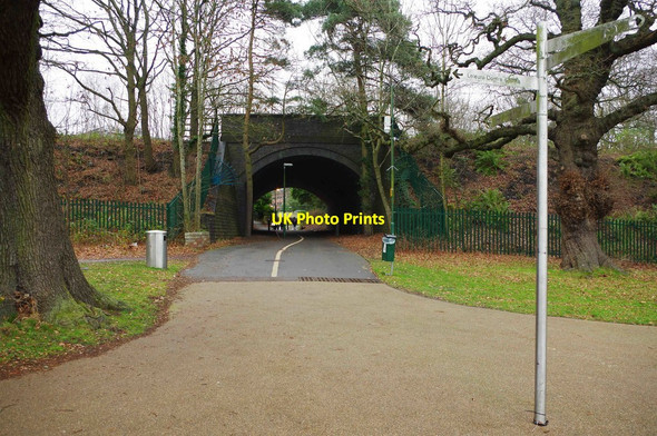 Photo 6"x4" Footpath & cycleway to Prince's Way, Solihull Solihull c2018