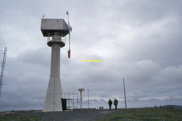 Photo 6"x4" Turbines on Burgar Hill Orkney 1984 Costa c1984