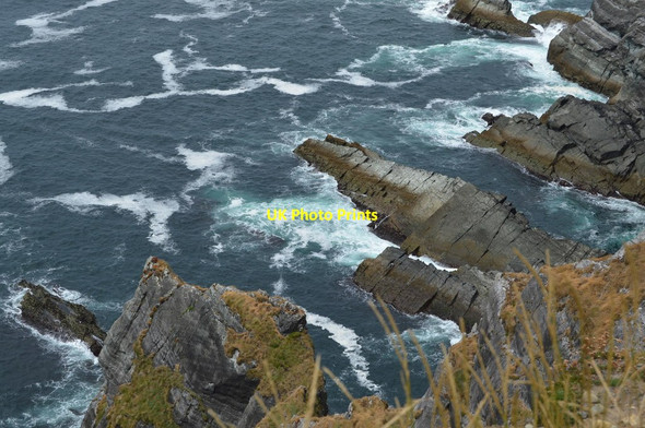 Photo 6"x4" Below the Kerry Cliffs Portmagee c2018