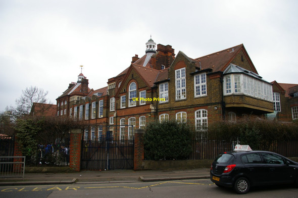 Photo 6"x4" Wood Green: Trinity Primary Academy, Bounds Green Road Wood Green\/TQ3090 c2017