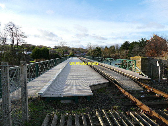 Photo 6"x4" Ruswarp railway bridge, along the track Whitby\/NZ8910 c2019