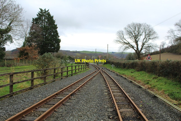 Photo 6"x4" Track from Capel Bangor viewed ESE Capel Seion\/SN6379 c2019