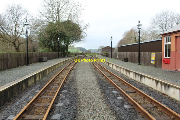 Photo 6"x4" Track from Capel Bangor viewed WNW Capel Seion\/SN6379 c2019