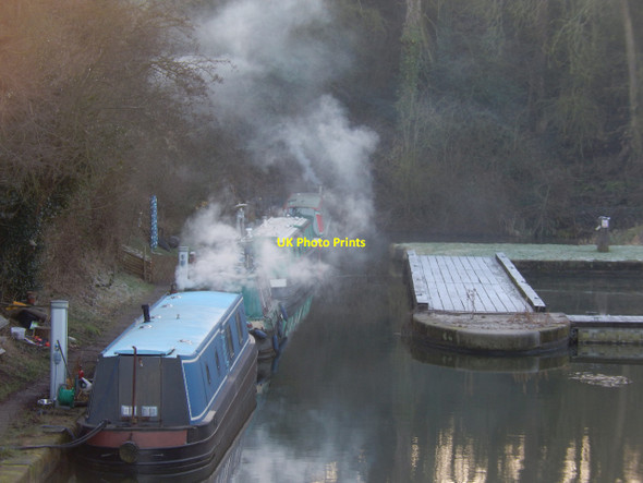 Photo 6"x4" Narrowboats at Foxton Foxton\/SP7089 c2019