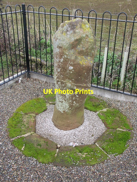 Photo 6"x4" Old Roman Milestone, south east of Temple Sowerby Temple Sowerby c2006