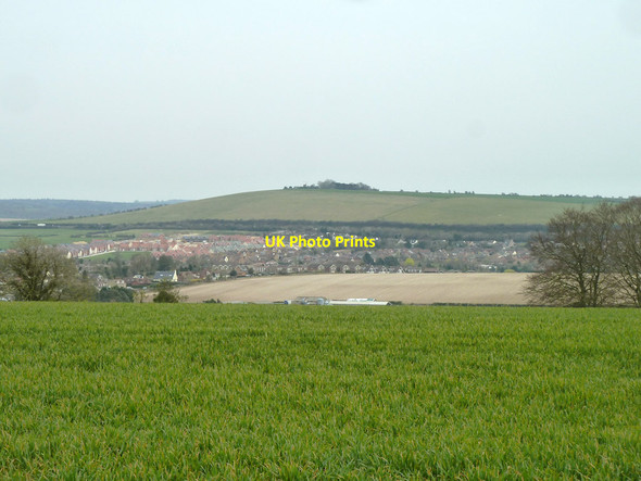 Photo 6"x4" View east from Hinton Manor Lane Horndean\/SU7013 c2014