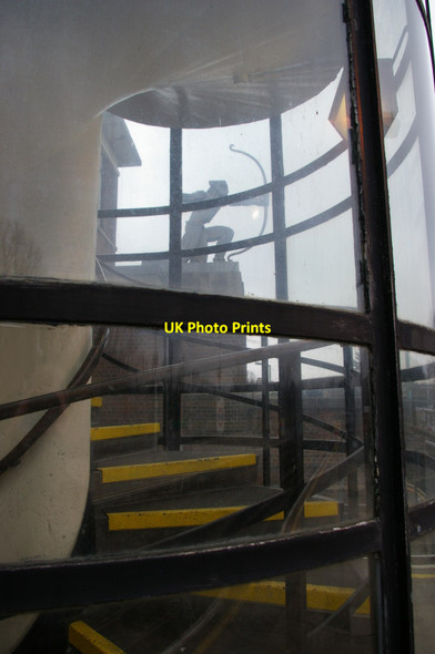 Photo 6"x4" Stairwell, East Finchley station Finchley c2017