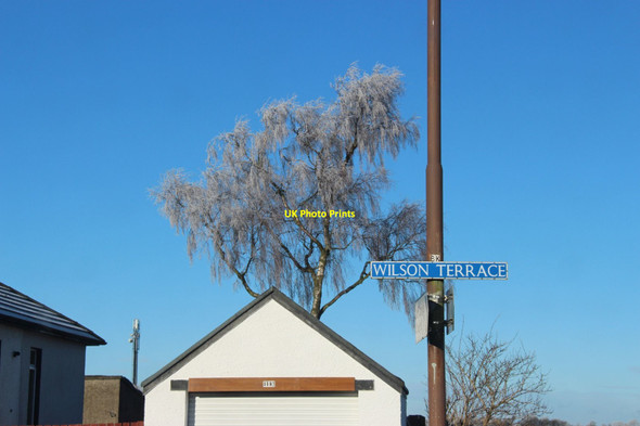 Photo 6"x4" A blue day, Wilson Terrace, Bents Bents\/NS9762 c2019
