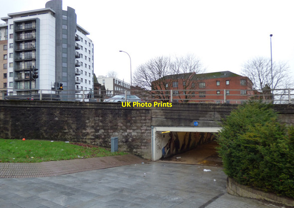 Photo 6"x4" Garscube Road underpass Glasgow c2018