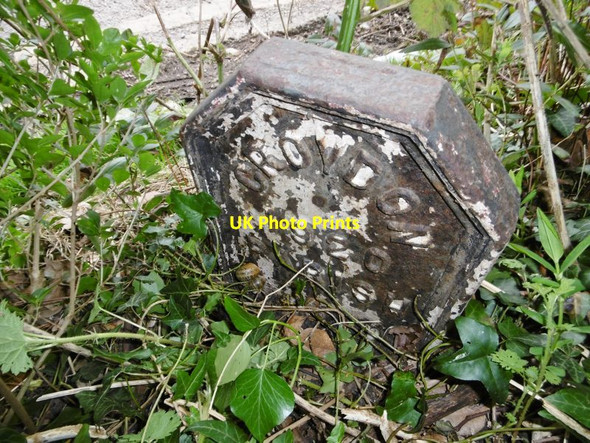 Photo 6"x4" Old Boundary Marker by Croham Hurst Golf Club road, Croydon Croydon\/TQ3365 c2016