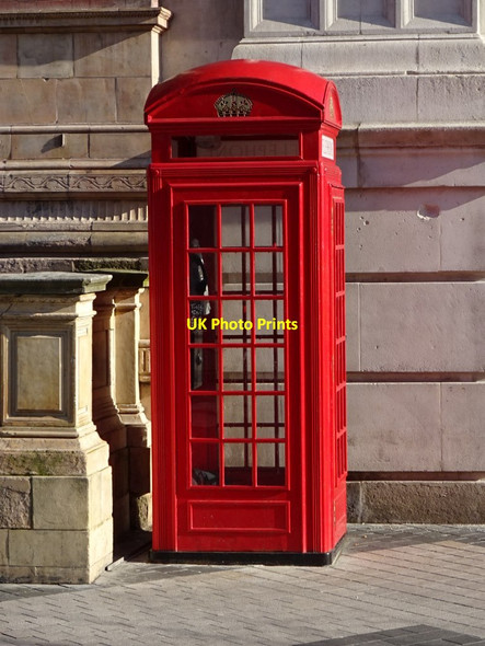 Photo 6"x4" K2 Telephone Box Kensington\/TQ2579 c2019