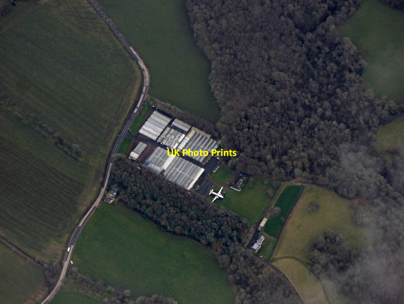 Photo 6"x4" Reynard Nursery from the air Law Hill\/NS8251 c2019