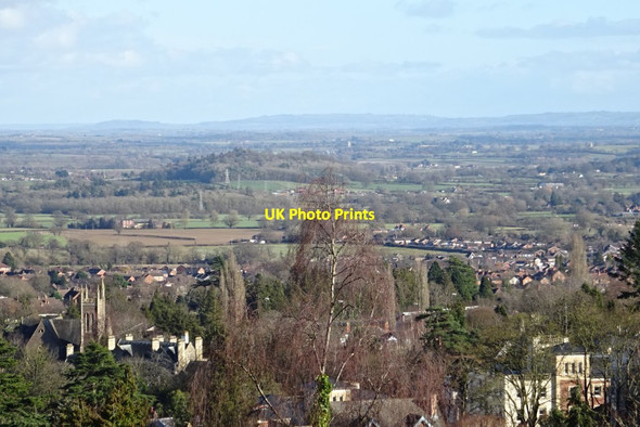 Photo 6"x4" View from the Foley Arms Hotel Great Malvern c2019