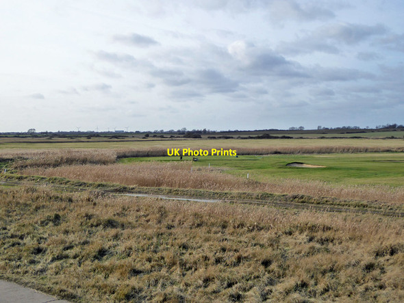 Photo 6"x4" The extremity of Frinton Golf Course Frinton-On-Sea c2019