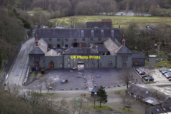 Photo 6"x4" Dinorwic Slate Quarry Workshops (Welsh Slate Museum Buildings) Llanberis c2019