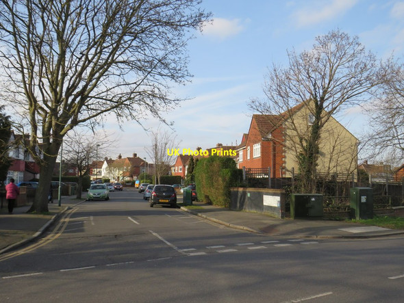 Photo 6"x4" Pembury Avenue, Worcester Park New Malden c2019