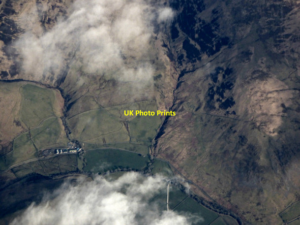 Photo 6"x4" Glenwhargen from the air Glenwhargen c2019