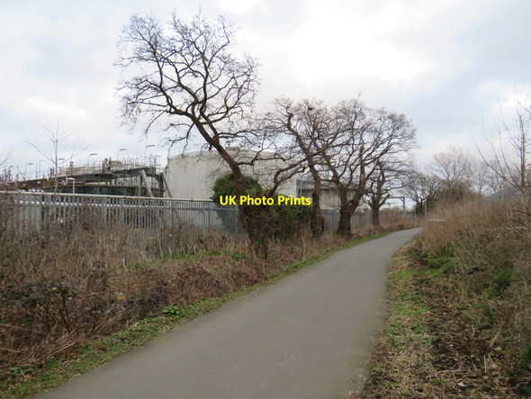 Photo 6"x4" London LOOP near Berrylands New Malden c2019