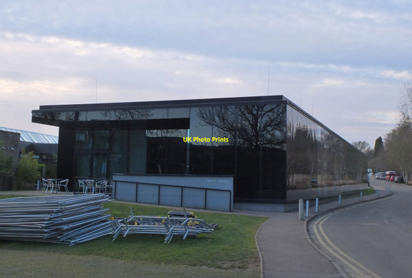Photo 6"x4" Music Centre, Churchill College Cambridge High Cross\/TL4259 c2019