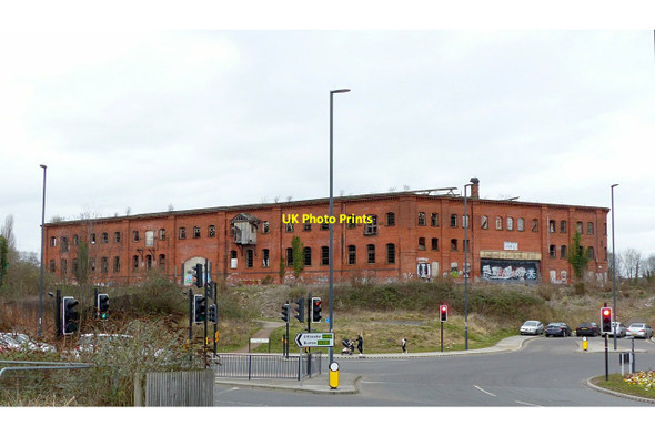 Photo 6"x4" Former Great Northern Railway warehouse Derby\/SK3535 c2019