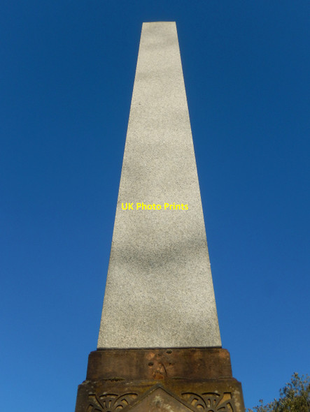 Photo 6"x4" Willes Obelisk, Jephson Gardens Royal Leamington Spa c2019