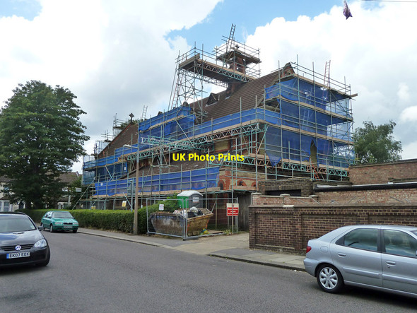 Photo 6"x4" Maintenance on Roman Catholic church, Tilbury Tilbury c2011