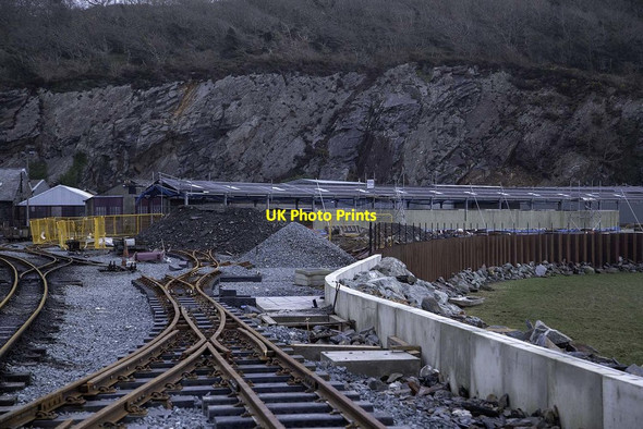 Photo 6"x4" Boston Lodge Construction Work Porthmadog c2019