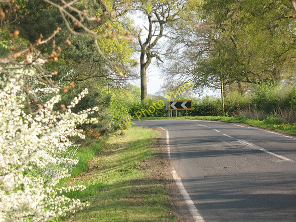 Photo 6"x4" Sharp bend on Dragon's Lane Moston\/SJ7261 c2009