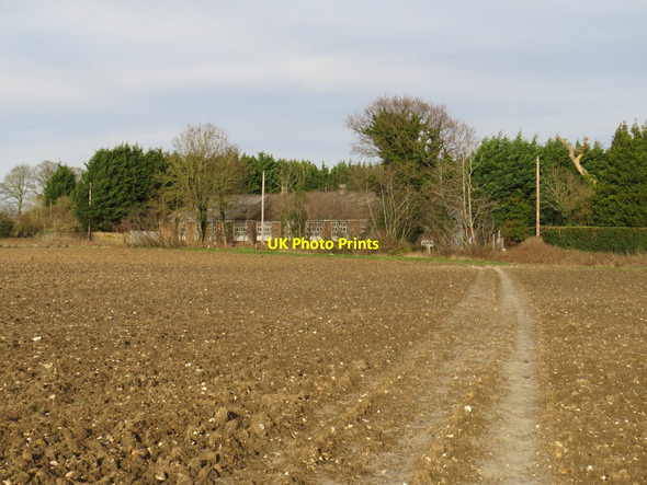 Photo 6"x4" Public footpath near Maypole Maypole\/TQ4963 c2019 P1