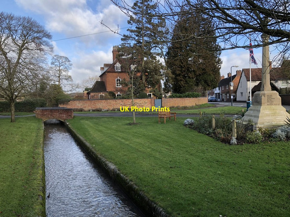 Photo 6"x4" Wolston village centre Wolston c2019