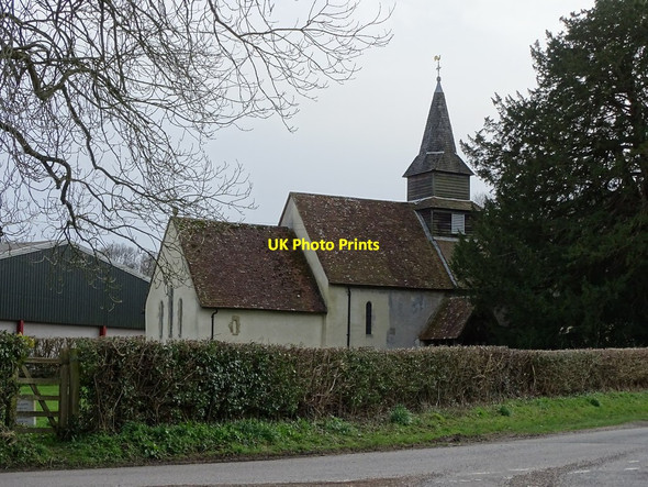 Photo 6"x4" Church at Manor House Hawkley\/SU7429 c2019