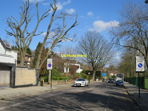 Photo 6"x4" Hurst Avenue, near Crouch End Hornsey c2019