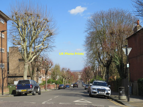 Photo 6"x4" Crouch Hall Road, Crouch End Hornsey c2019