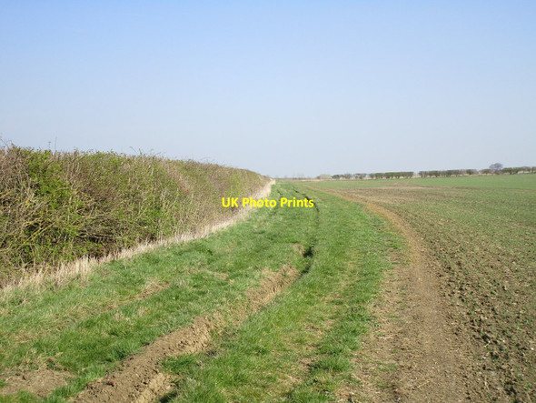 Photo 6"x4" Byway to Easthorpe Redmile c2019