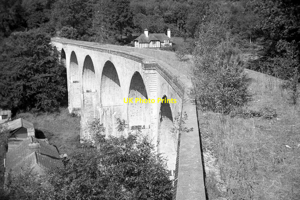 Photo 6"x4" Chelfham Viaduct from the Barnstaple end Chelfham c1966
