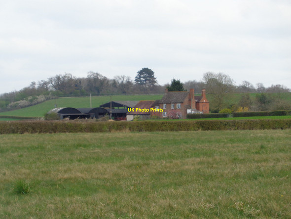 Photo 6"x4" Dunstall Farm from Dunstall Castle Dunstall Common c2019