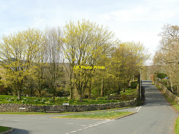 Photo 6"x4" East end of Embsay village Eastby c2019