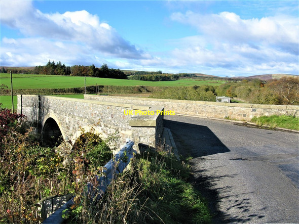 Photo 6"x4" Smiddyhill Bridge on the B6355 Cranshaws c2018