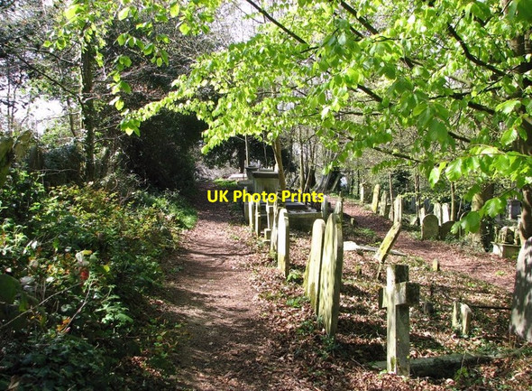 Photo 6"x4" Parallel paths on the terraces Norwich c2019
